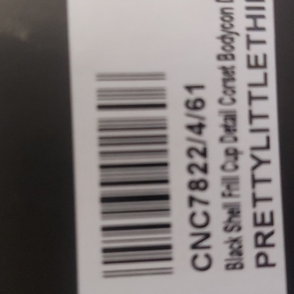 Pretty Little Things Bodycon she'll detail black dress - Picture 8 of 8